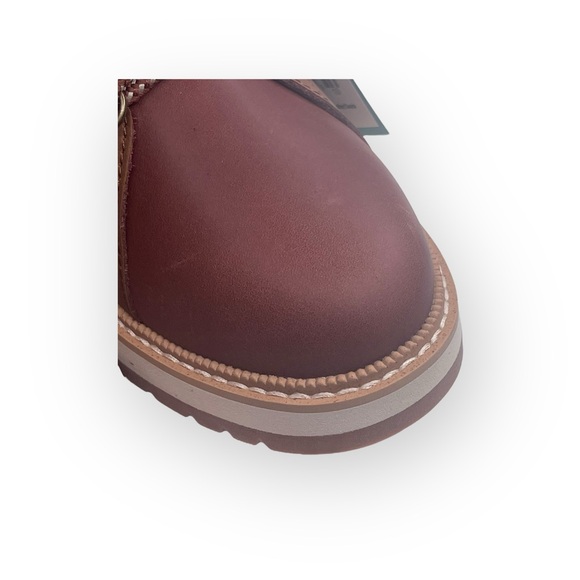 new Toms ☀︎︎ Mesa Waterproof Leather Bootie ☀︎︎ Hiking Boot ☀︎︎ Penny Brown 6.5M - Picture 11 of 16